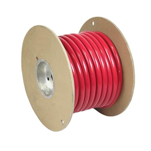 Pacer Red 4 AWG Battery Cable 25ft