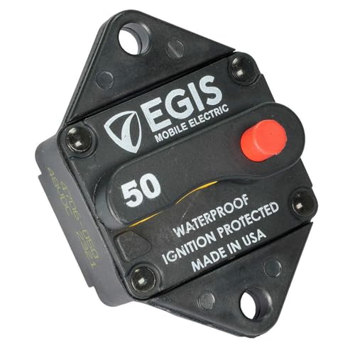 Egis 50A Panel Mount Circuit Breaker 285 Series