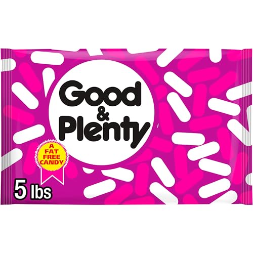 GOOD & PLENTY Bulk, 5 lbs., 6