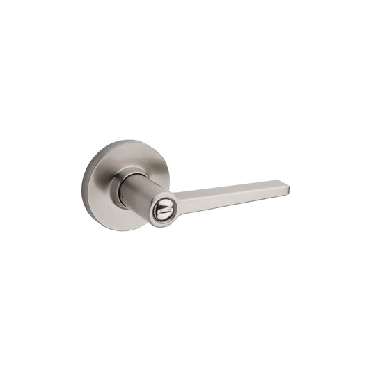 Kwikset Daylon Privacy Lever Satin Nickel