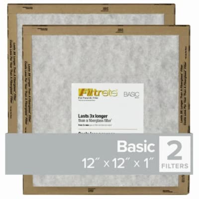 3M FLTR FLT PNL 12x12x1 2-Pack