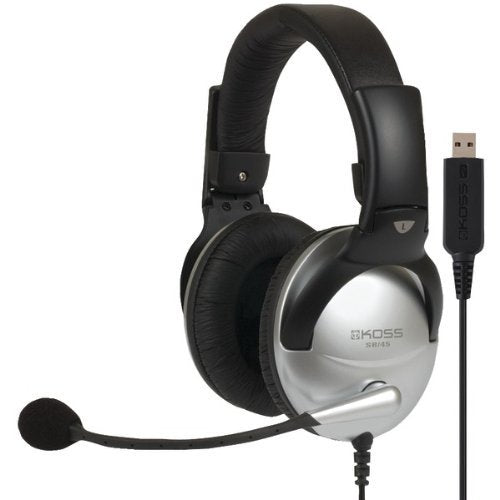 KOSS COMM HEADSET W/ MIC USB 8