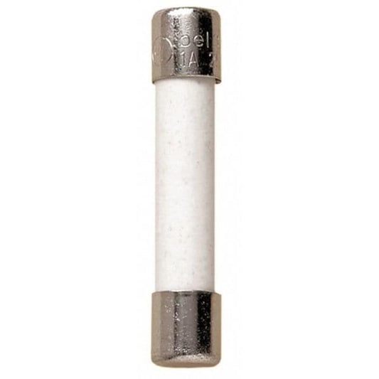 Mersen GAB Ceramic Electronic Fuse, 250V, 750A/10kA, 15 Ampere, 1/4" Diameter x 1-1/4" Length