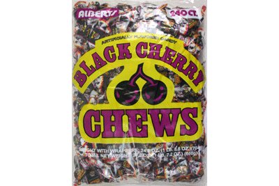 Alberts Black Cherry Fruit Chews 240ct Bag