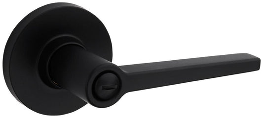 Kwikset Safe Lock Daylon Lever Privacy Lock Matte Black