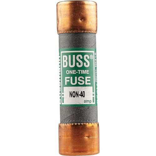 BUSSMANN FUSES NON-40 250V K5 One-Time 40 Amp Low-Voltage Cartridge Fuse