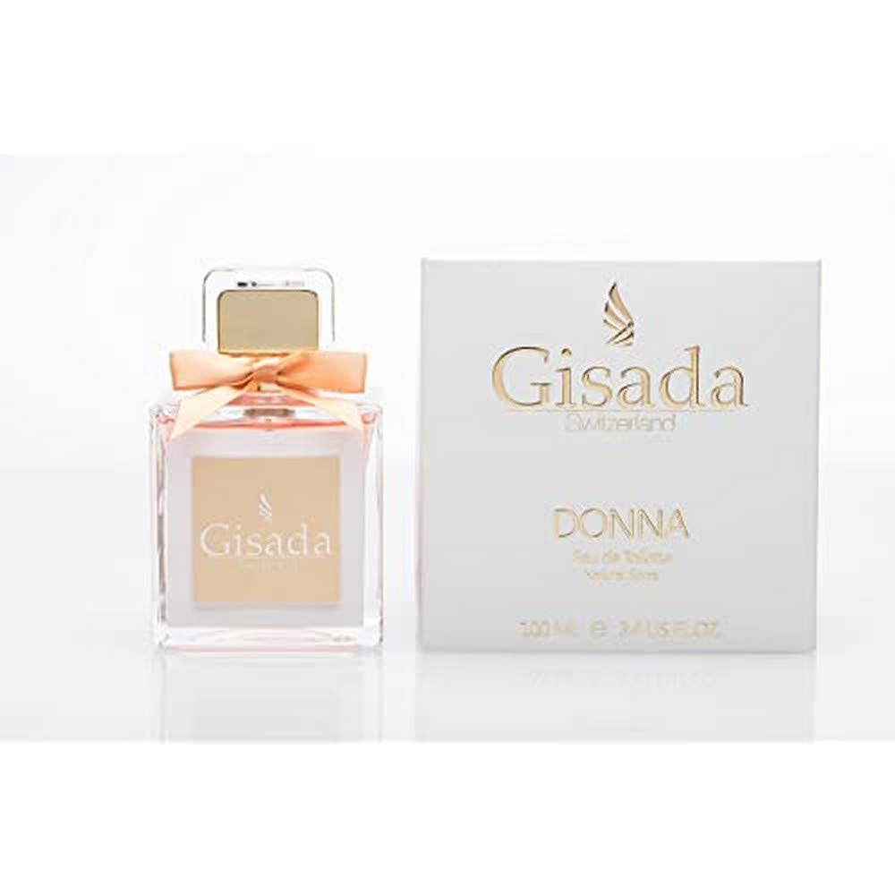 Gisada Switzerland Womens Eau De Toilette Fragrance, Perfume + Cologne for Women, Donna, 100mL/3.3oz