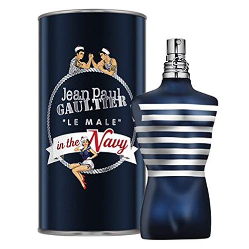 Le Male in The Navy by Jean Paul Gaultier for Men 4.2 oz Eau de Toilette Spray