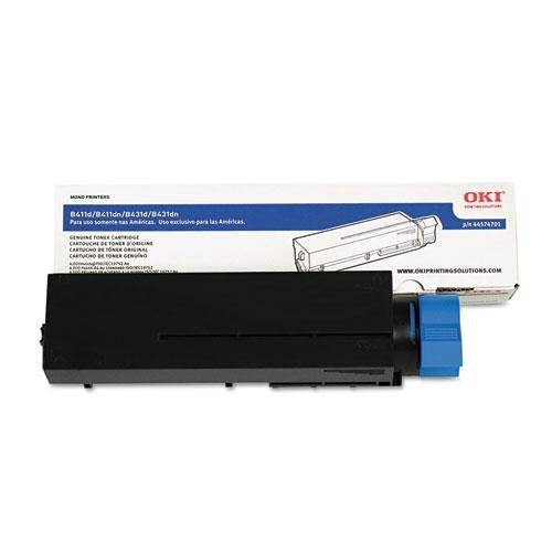 OKIDATA CORPORATION (SUPPLIES) 44574701 44574701 Toner, 4,000 Page-Yield, Black