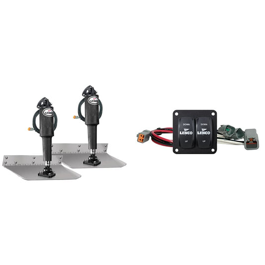 LENCO MARINE 9"X12" Trim Tab Kit No Switch