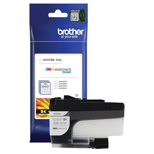 Brother® LC3037 Black Extra-High-Yield Ink Cartridge, LC3037BKS