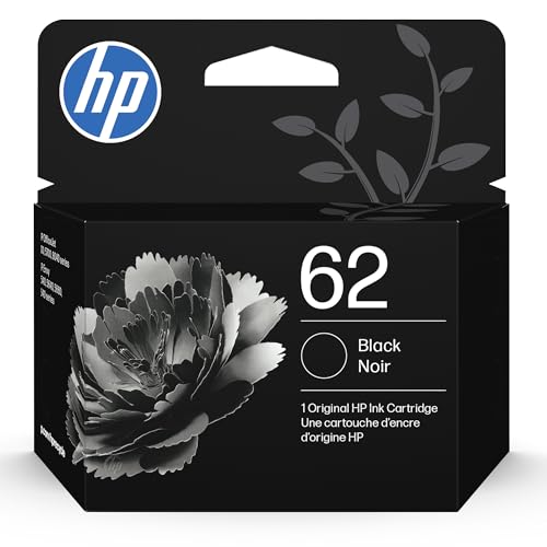 HP 62 Black Ink Cartridge C2P04AN