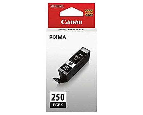 Canon 6497B001 Ink (PGI-250), ChromaLife 100+, 300 Page-Yield, Black