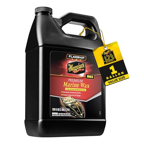 Meguiar's M63 Flagship Premium Marine Wax 1 Gallon