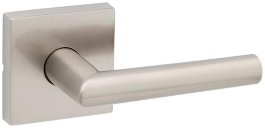 Kwikset Milan 720MILSQT-15 Passage Lever Satin Nickel