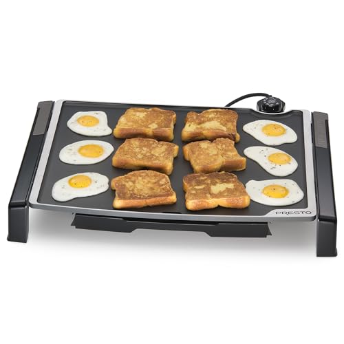 PRESTO 17.75X14.31 TILT N FOLD GRIDDLE