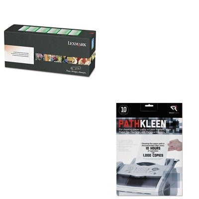 Lexmark™ 80C1HK0 Return Program High-Yield Black Toner Cartridge
