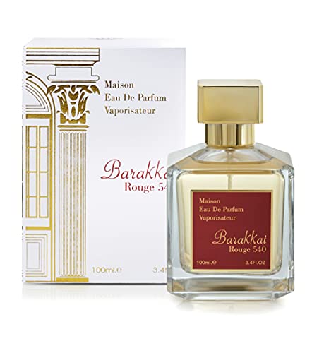 Fragrance World Barakkat Rouge 540 by Maison Alhambra for Women - 3.4 oz EDP Spray