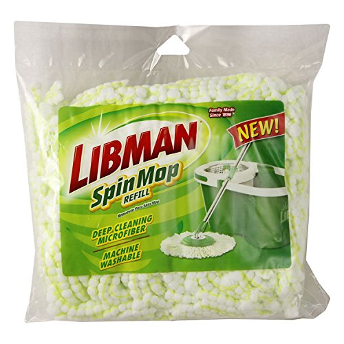 Libman Spin Mop Microfiber Refill 16in