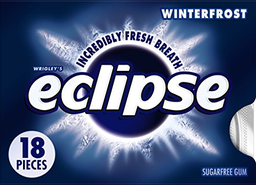 Eclipse Winterfrost Sugarfree Gum, 18 Count