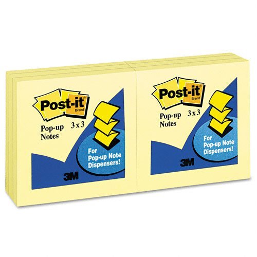 3M Post-it Pop-Up Notes 3x3in 100 Sheets