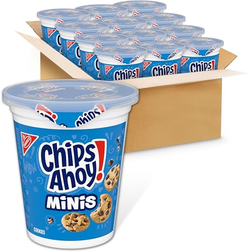 CHIPS AHOY! Minis Fudgy Chocolate Chip Cookies 12-Pack 3.5 oz