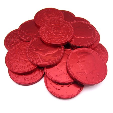 Fort Knox Milk Chocolate 1.5-inch Coins 1 lb