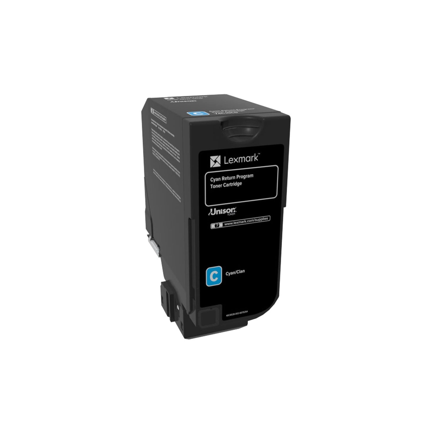 Lexmark 74C10C0 Cyan Toner Cartridge