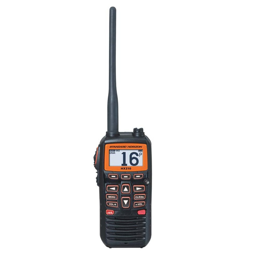 Standard Horizon HX210 HX210 6W Compact Floating Marine Handheld Vhf