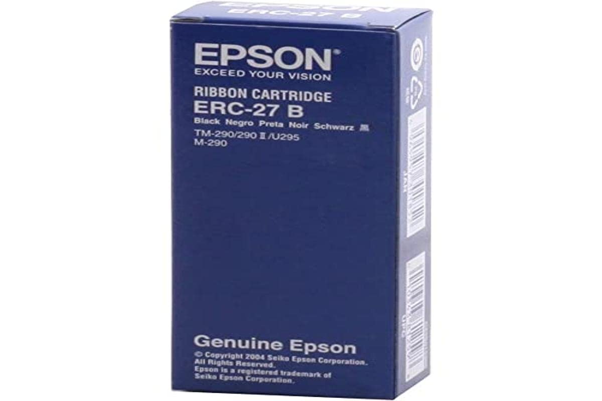 EPSON ERC-27 POS - BLACK Ribbon - 1 MILL character yield
