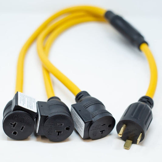Firman 1115 3ft TT-30P to 3x 5-20R Power Cord