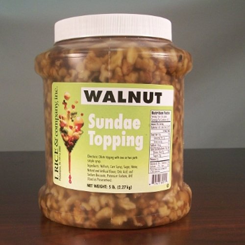 I.Rice Wet Walnut Topping 5 lb