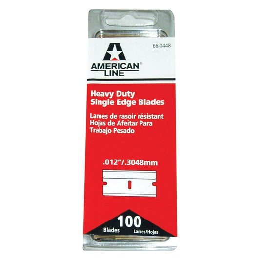 American GDI Tools 1" #9 Single Edge Blades 100 Pack GT140