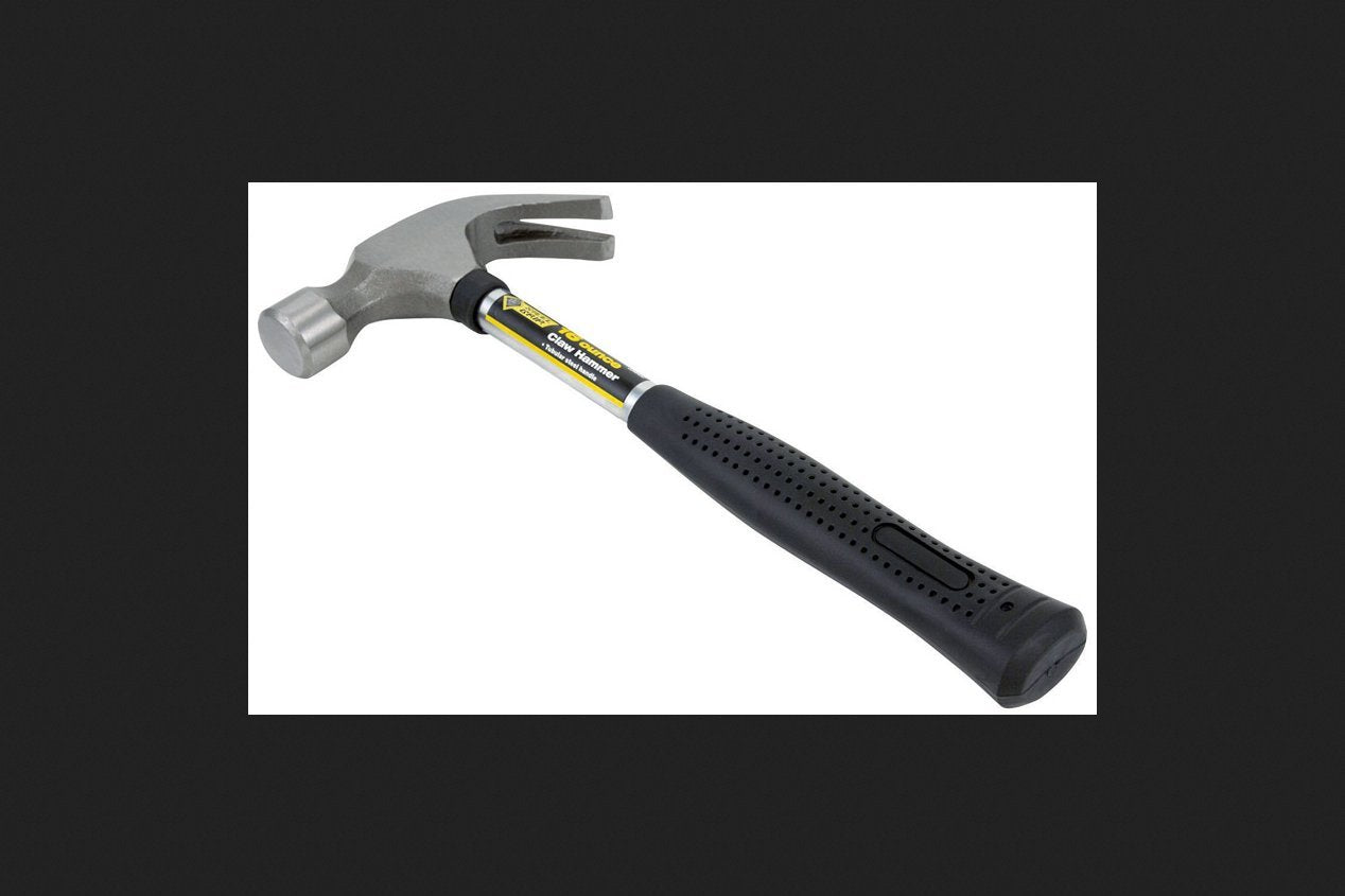 SteelSeries Steel Grip 16 oz Claw Hammer 12 in
