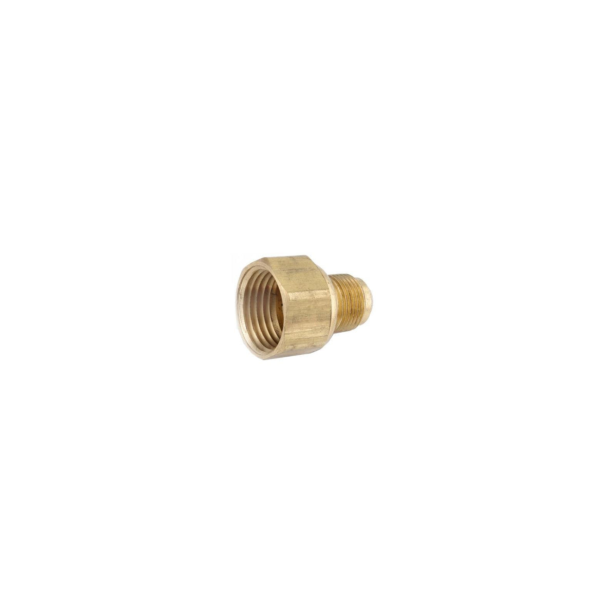 Anderson Brass Flare Connector 54806-0608 3/8 x 1/2-In FPT 5-Pack