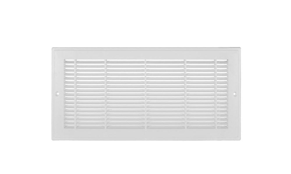 Imperial Manufacturing RG3012 Plastic Baseboard Grille, 18 x 6, White