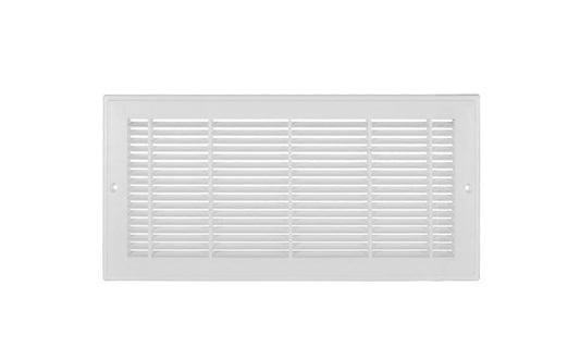 Imperial Manufacturing RG3012 Plastic Baseboard Grille, 18 x 6, White