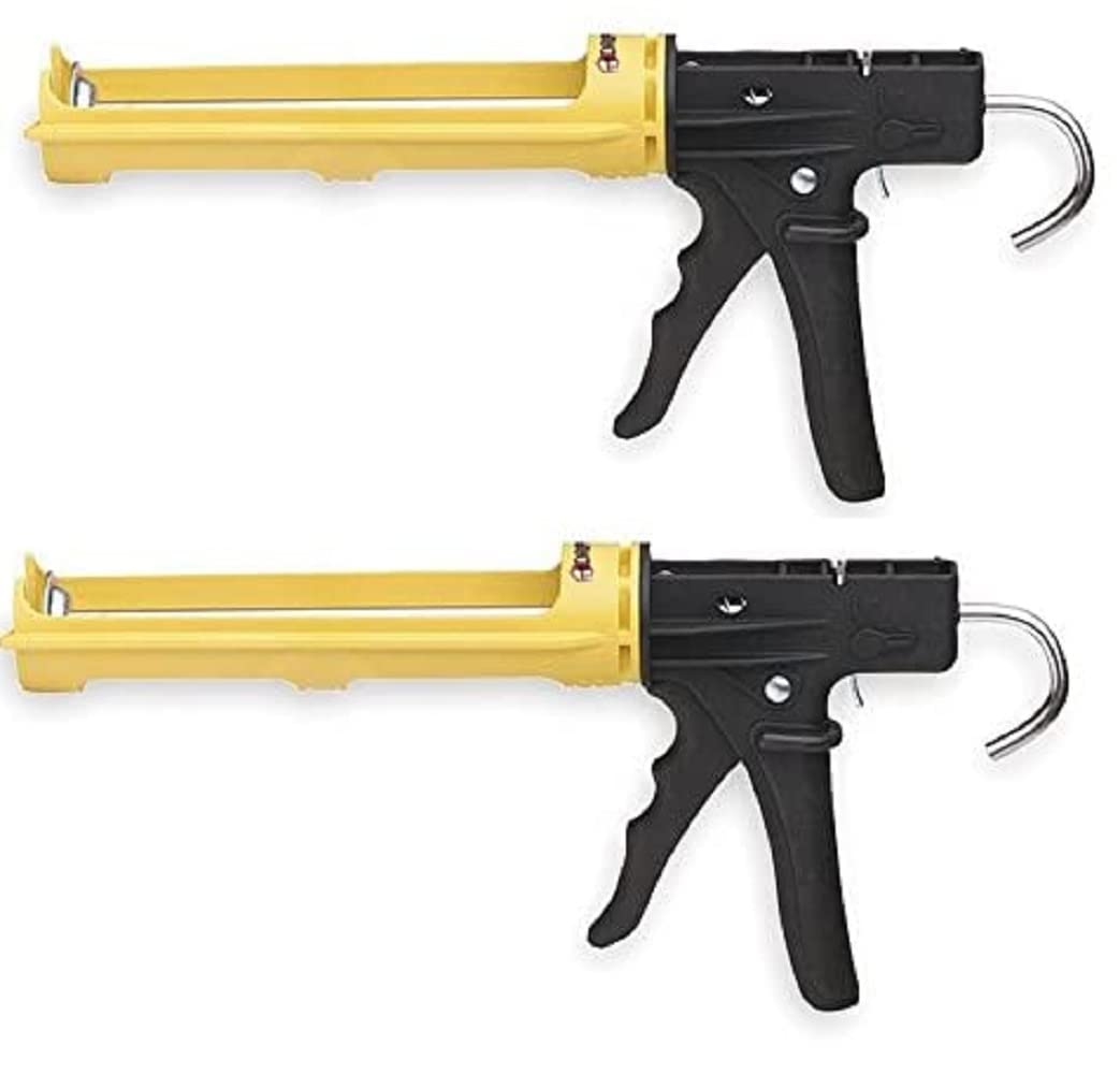 Dripless 10oz Industrial Caulk Gun, 2-Pack