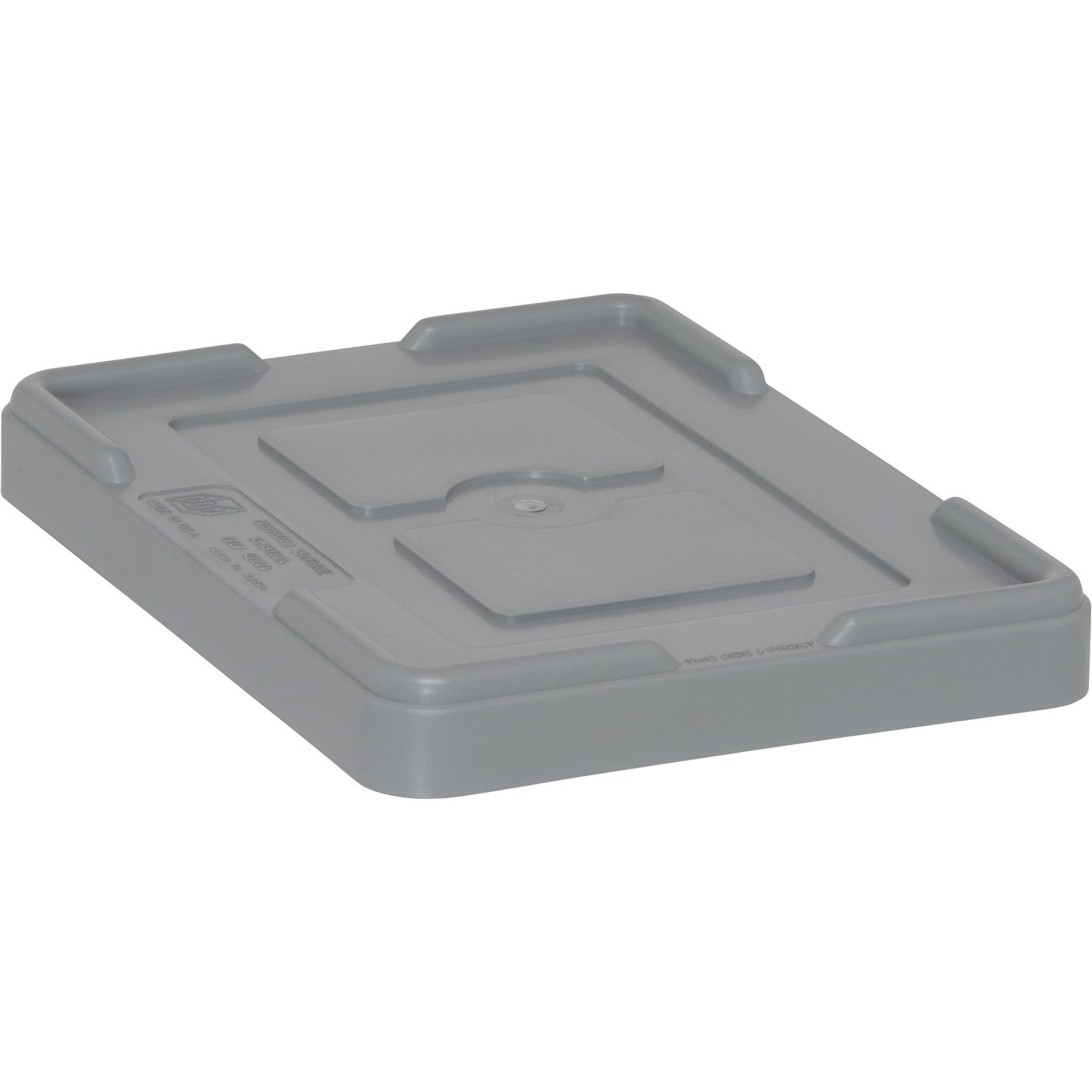 Quantum Storage Systems Quantum Lid COV91000 for Plastic Dividable Grid Container, 10-7/8'L x 8-1/4'W, Gray, Lot of 10