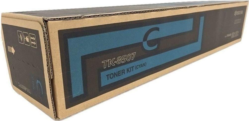 KYOCERA 1T02LCCUS0 Model TK-8507C Cyan Toner Cartridge for use TASKalfa 4550ci, 4551ci, 5550ci and 5551ci Color Multifunctional Printers