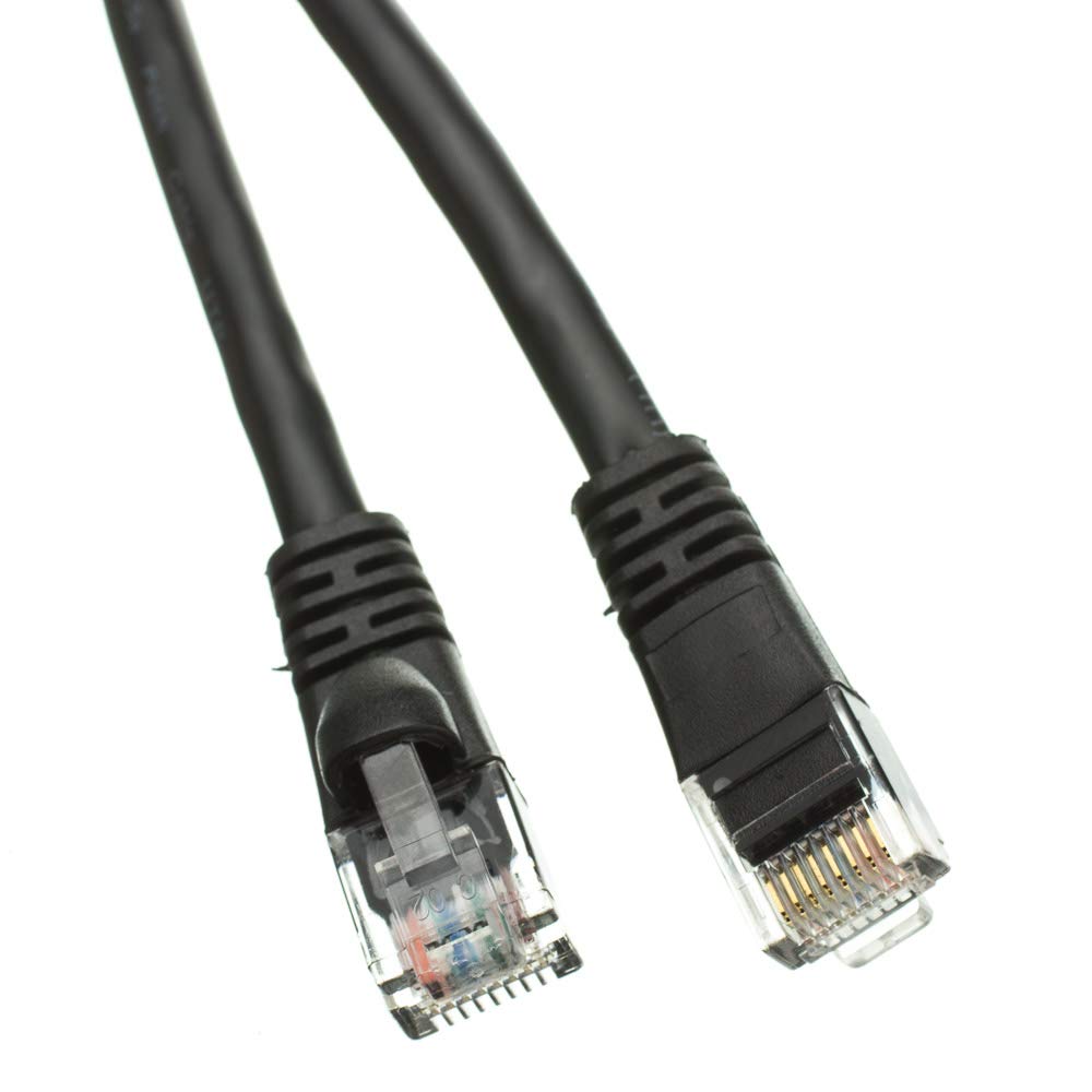 CableWholesale Cat6 Ethernet Cable 7ft Black