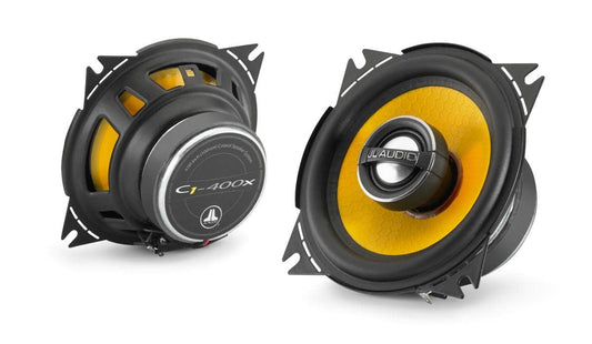 JL Audio C1-400X 4" 2-Way Coaxial Speakers 105W