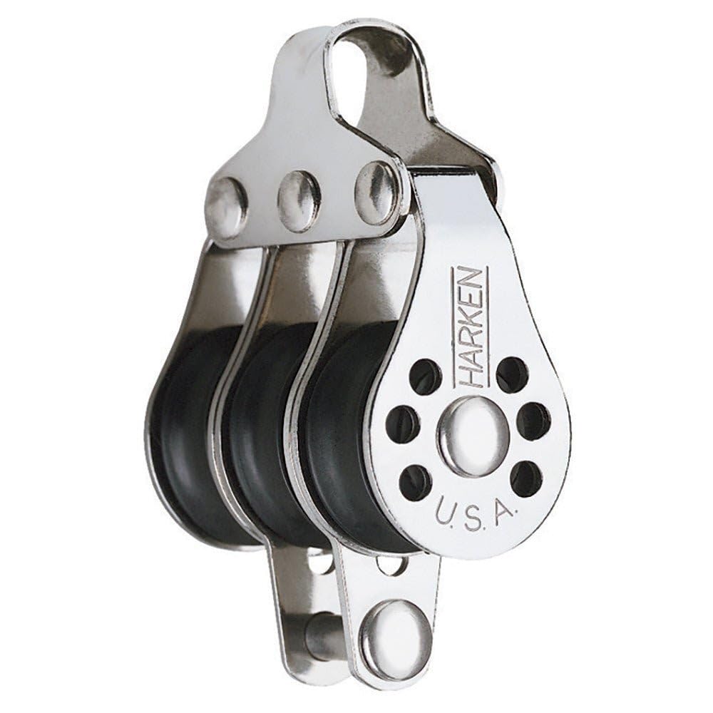 Harken 22mm Triple Micro Block with Becket