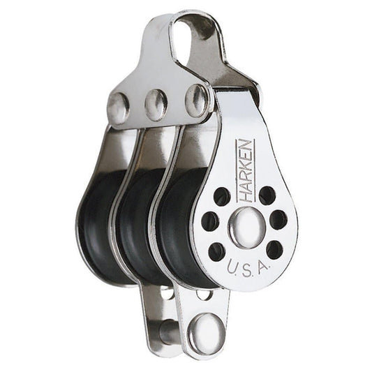 Harken 22mm Triple Micro Block with Becket