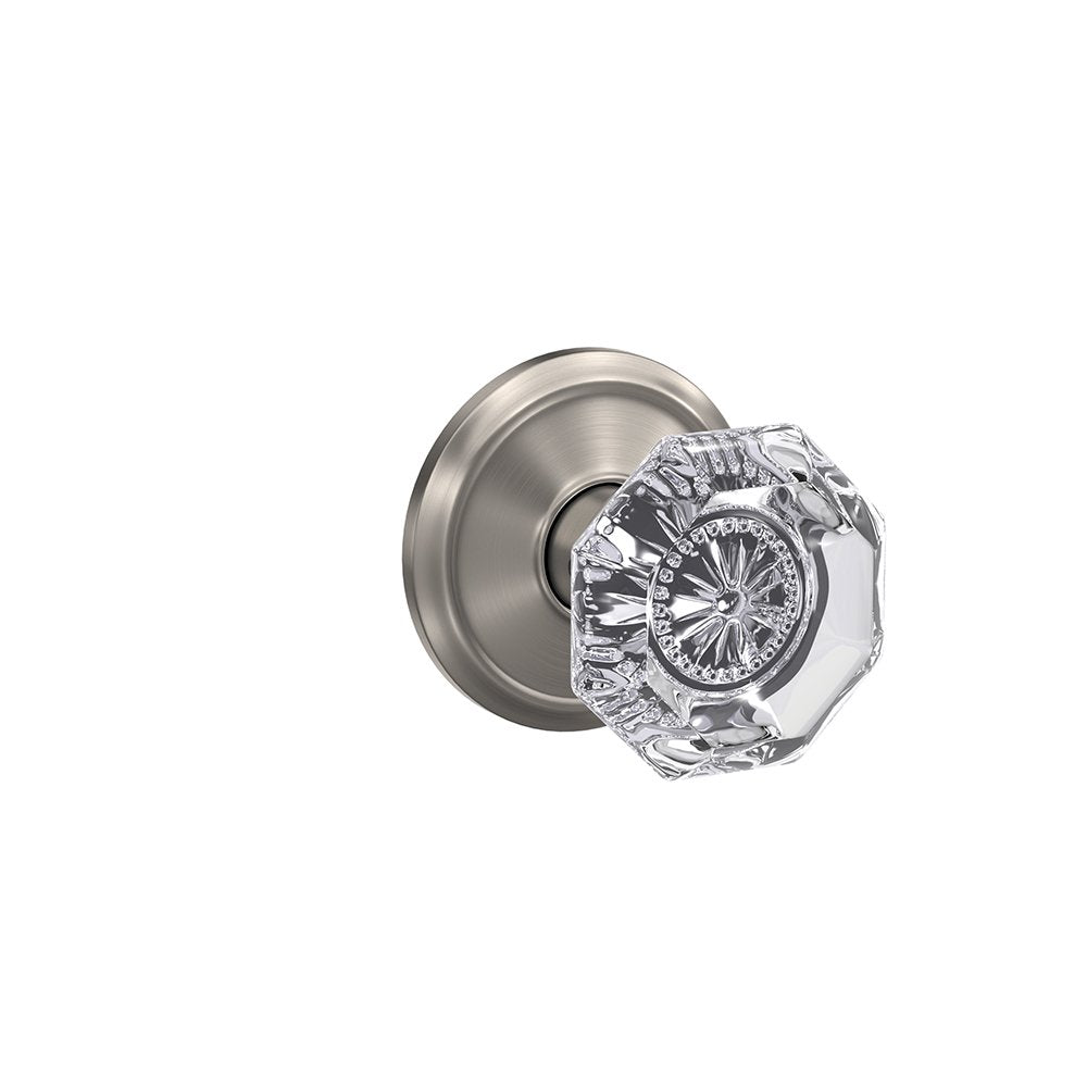 Schlage Alexandria Glass Knob FC172 ALX 619 ALD