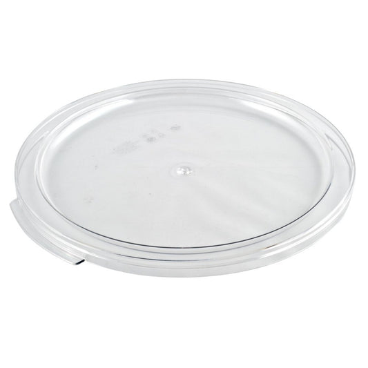 Cambro RFSCWC12135 Snap-On Lid for Round Storage Containers 250-367, 250-368 and 250-369, Clear