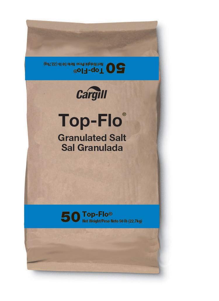 Cargill Top-Flo Plain Salt 50lb