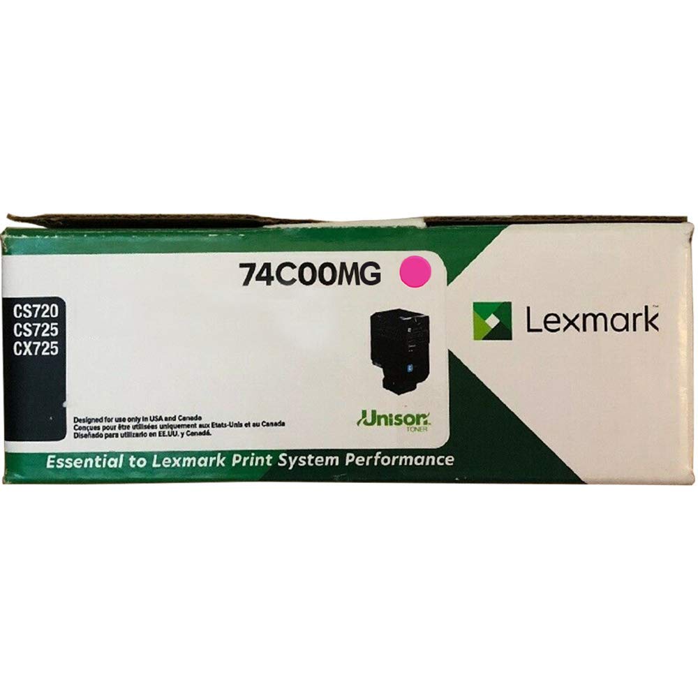 Lexmark Black Return Program Toner Cartridge for US Government, 3000 Yield (74C00KG)
