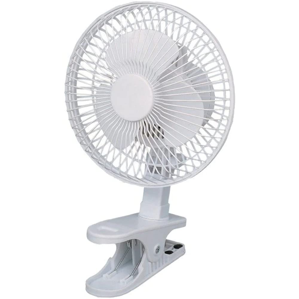 Optimus 6 in. Personal Clip-On Fan F-0600