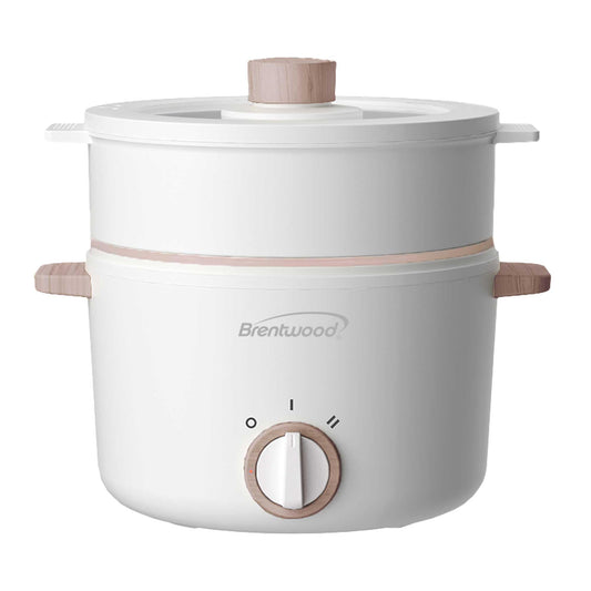 Brentwood Multi-Function Electric Hot Pot Cooker HPS-3302W